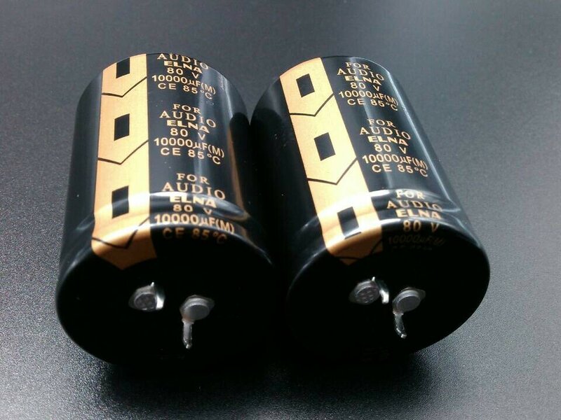 2020 venda imperdível 2 peças/10 peças de capacitores de áudio e vídeo autênticos elna lc 10000uf/80v 35*50mm capacitor eletrolítico frete grátis