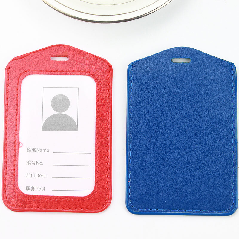 Porte-cartes de crédit en cuir PU, 10 pièces/lot, porte-cartes d'identité, Vertical, de haute qualité, transparent et coloré
