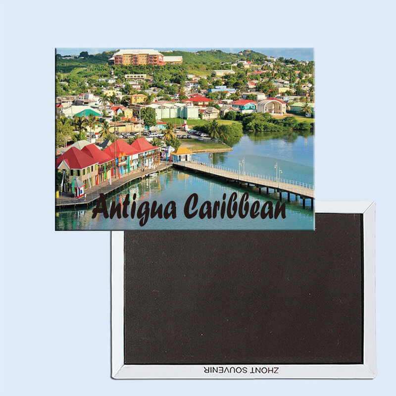 Antigua Caribbean 24422 Fridge Magnet