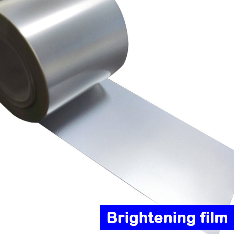 1 brifilme de iluminação led backlight display lcd brilho realce filme pet composto brilho realce filme