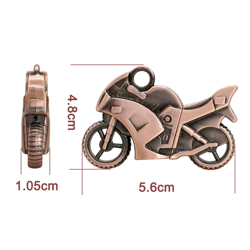 Smart USB Flash Drives 256GB Metal Motorcycl Car USB Memory Stick 128GB, USB 2.0 Storage Pen drive 8GB 16GB 32GB 64GB pendrive