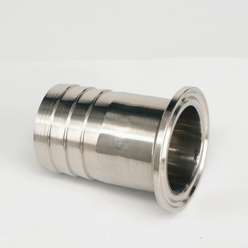 Fit Tube I/D 38mm Barbed x 1.5" Tri Clamp 304 Stainless Steel Sanitary Ferrule Clamp Connector Pipe Fittin