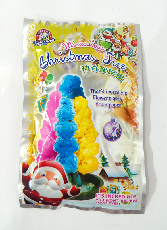 2019 10Pcs 10Cm H Diy Visuele Multicolor Magic Groeiende Papier Boom Magische Groeien Kerstbomen Japan Funny Kids speelgoed Science Gift