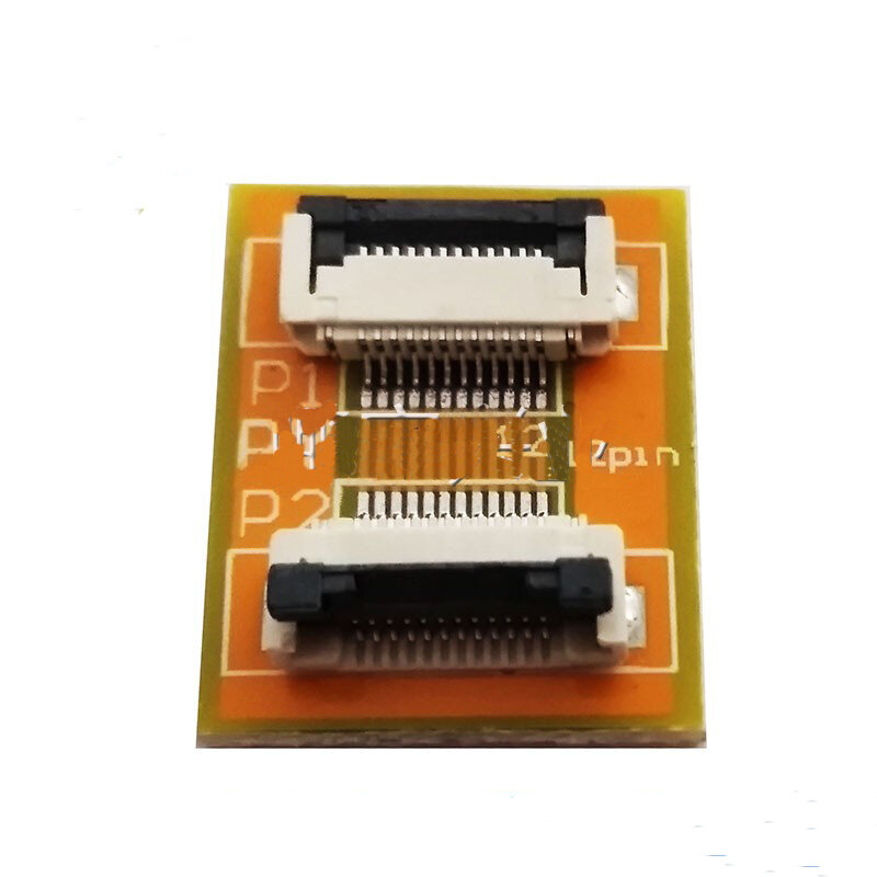 Cable plano Flexible FFC FPC 12P, placa de extensión con conector de 0,5mm, adaptador de soldadura, placa PCB, 2 uds.