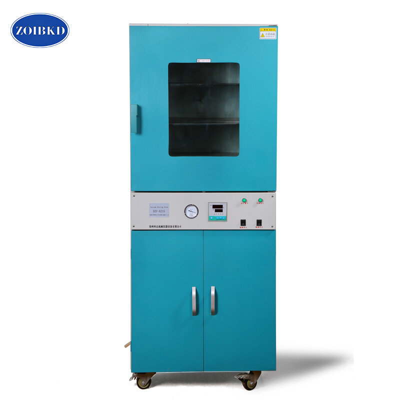 ZOIBKD-equipo de laboratorio DZF-6210 horno de secado al vacío, equipado con pantalla Digital de 430L de capacidad, calentamiento preciso integral