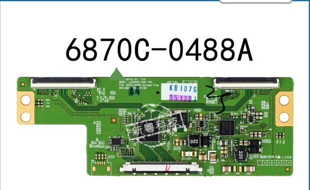 6870C-0488A logic board for / connect with LC320DUE-VGM1 V05 T-CON connect board