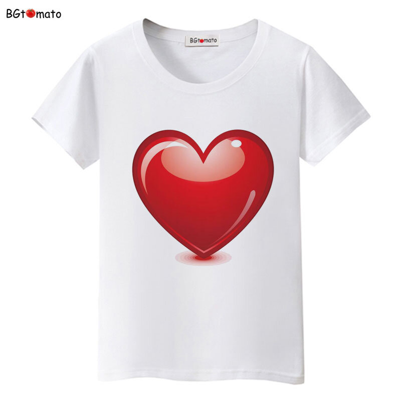 T-shirt manches courtes col rond femme, rouge, 3D, marque originale, bonne qualité, quatre couleurs, cool, médicaments