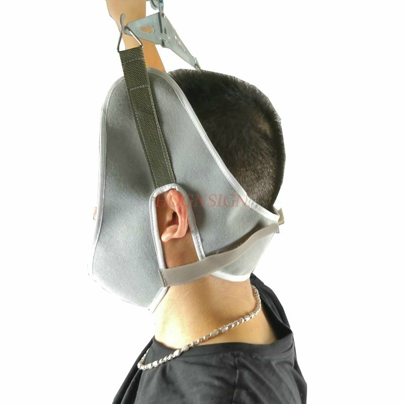 Hals traktion medizinische zervikale traktion gürtel hals stretching gerät und metall halterung pull rahmen spezielle haken traktion rahmen