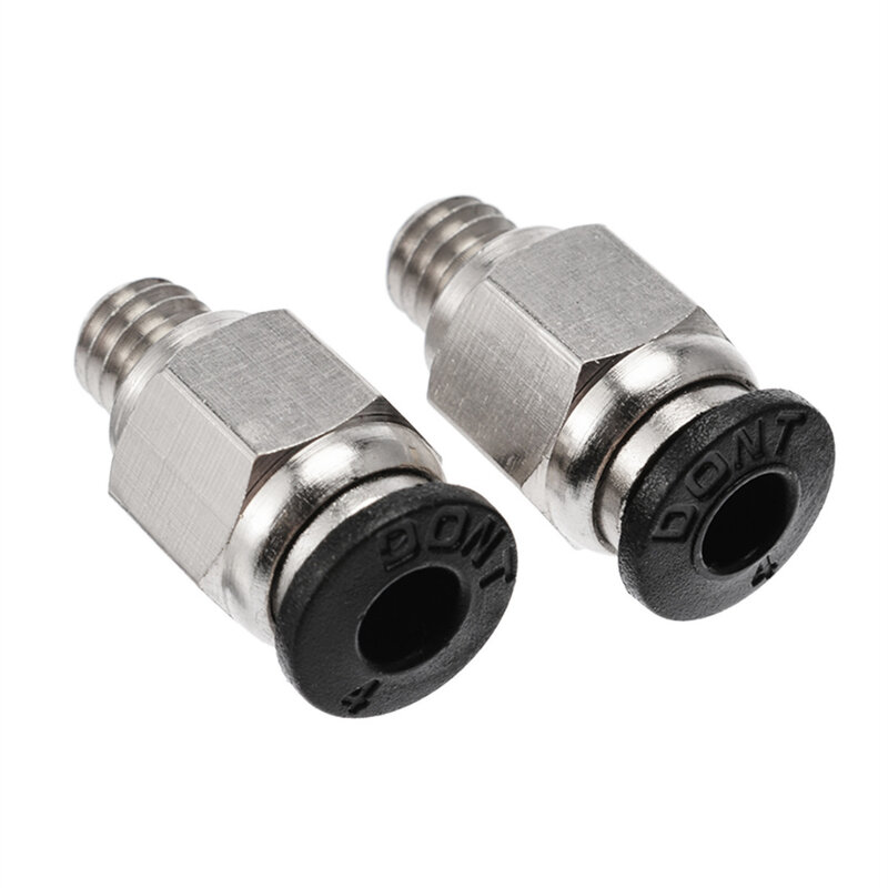2pcs Pneumatic PTFE Tube Connector for Bowden Extruder J-head Hot End 4mm PTFE Tube Quick Coupler j-head Fitting 3D Printer Part