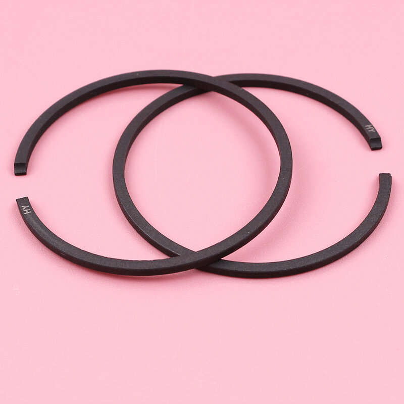 2pcs 38mm x 1.5mm Piston Rings For Poulan PP230 PP210 1950 2050 2055 2075 2150 2250 Chainsaw Parts