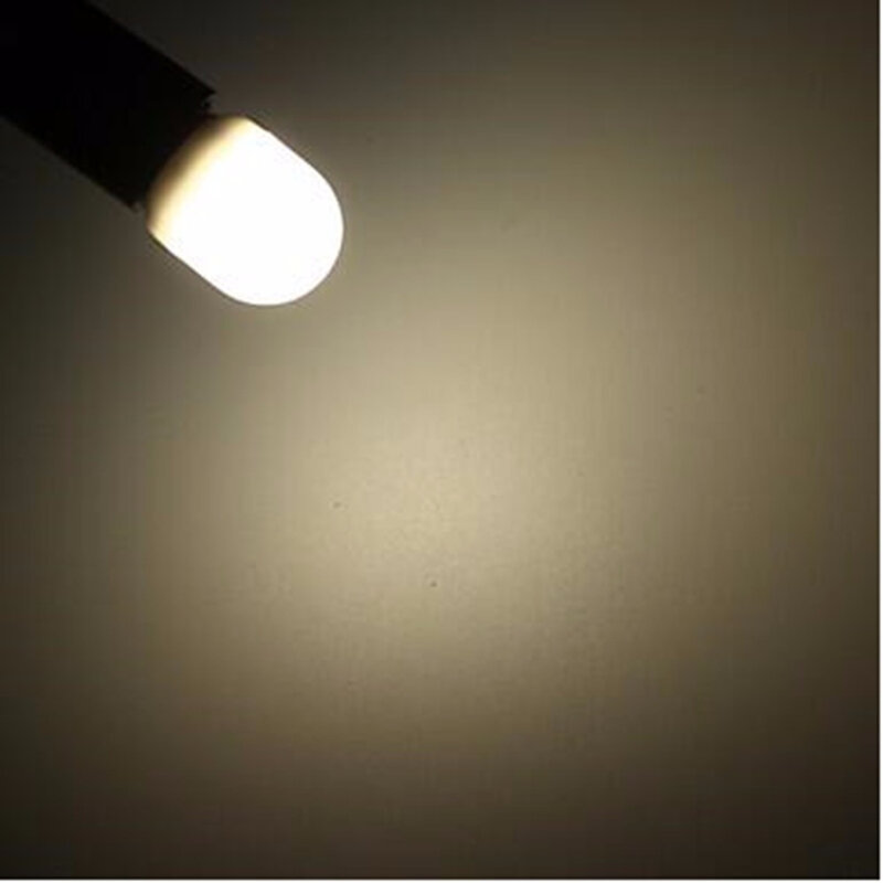 Lampu Bohlam LED E12 3W AC220-240V Lampu Bohlam Hemat Energi LED Tahan Air untuk Kulkas/Microwave/Tudung Masak/Mesin Jahit