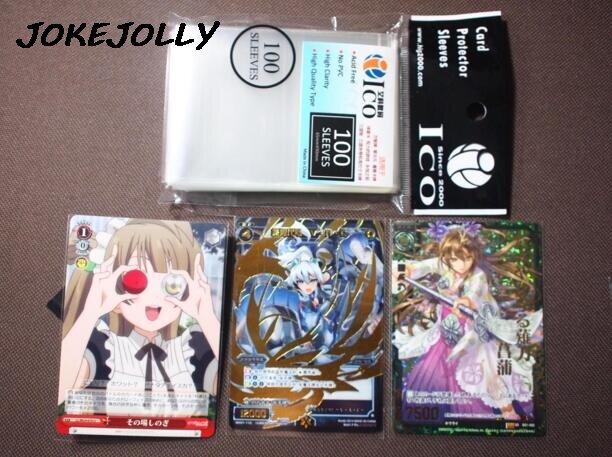 100 pz/lotto 65*90mm Card Sleeves Cards Protector Barrie per magical the gathering for mtg cards tcg board game card sleeves GYH