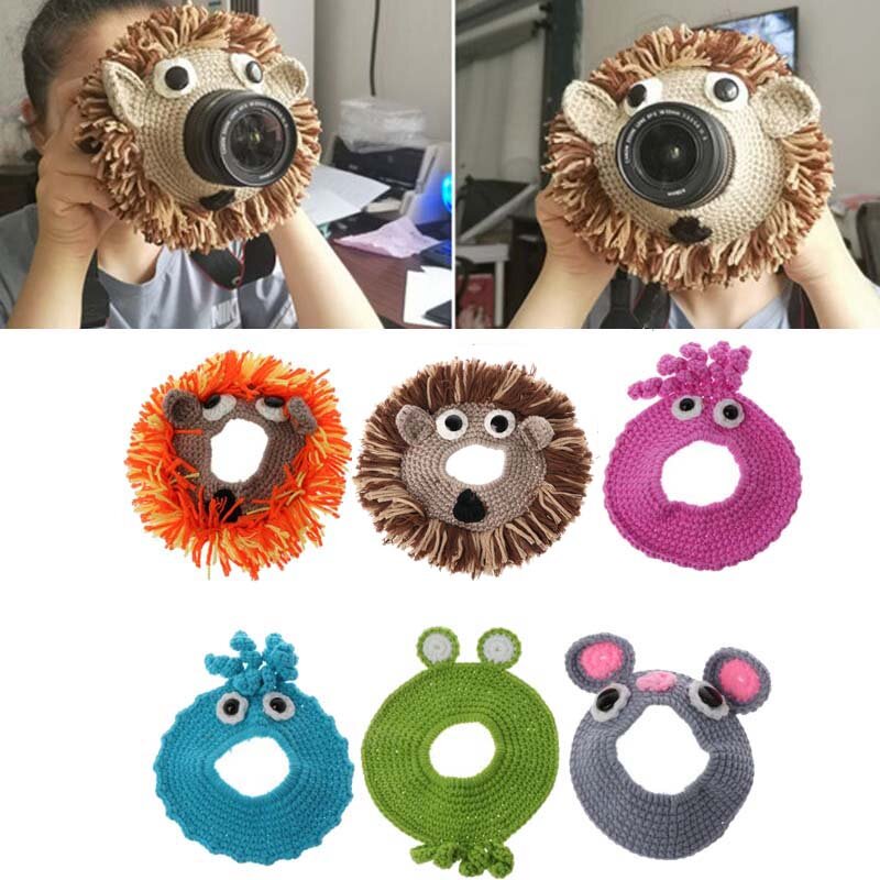 Accesorio de lente de cámara de animales para niño/mascota, fotografía de punto, León, pulpo, juguete, utilería para posar fotos
