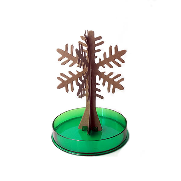 2019 12Hx8Dcm Visual White Magic Growing Paper copo de nieve árbol copos de nieve aleteo copos de nieve árboles Hot Christmas Kids Toys