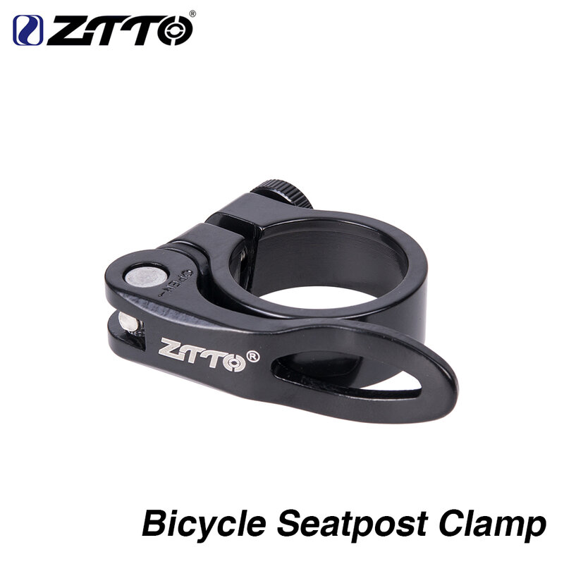 ZTTO Bike Parts MTB Bike Quick Release Ultralight Seatpost Bicycle Clamp 31.8mm Saddle Aluminum Alloy