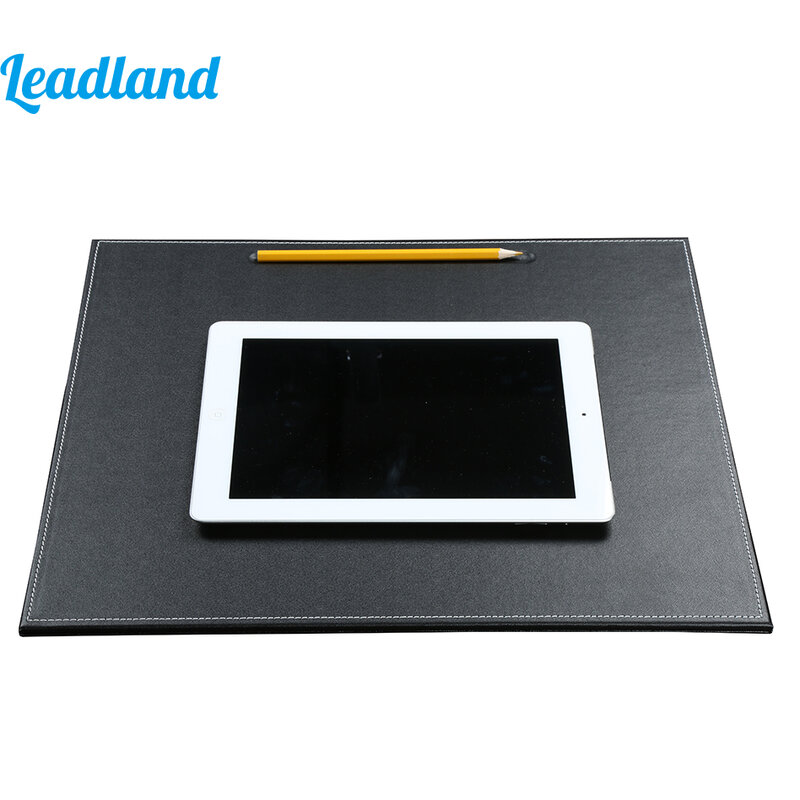 40*36cm PU Leather Desk Mat Wooden Writing Pad A3 Writing Pad Drawing Writing Board Square Paper Holder Office Style 1228