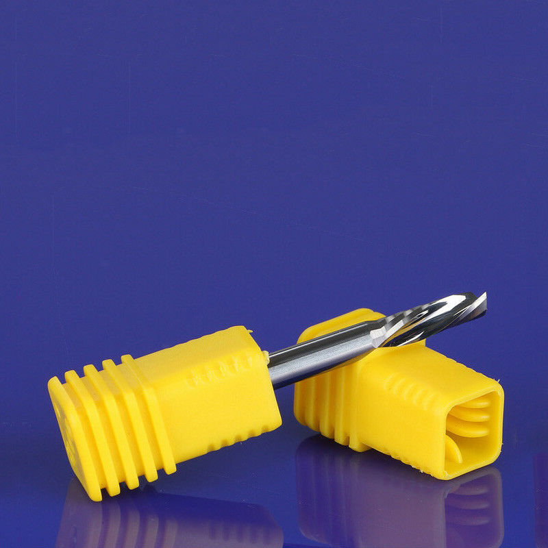 Herramientas de corte de aluminio de 5 piezas, herramienta de corte CNC de brocas de fresado de una flauta, herramienta duradera de 1/8 "7mm partes