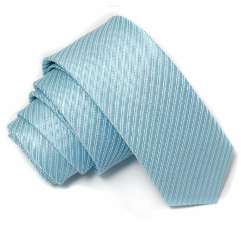 2019 Slim krawaty krawat męski krawat w paski stałe poliester 17 kolorów corbatas gravata
