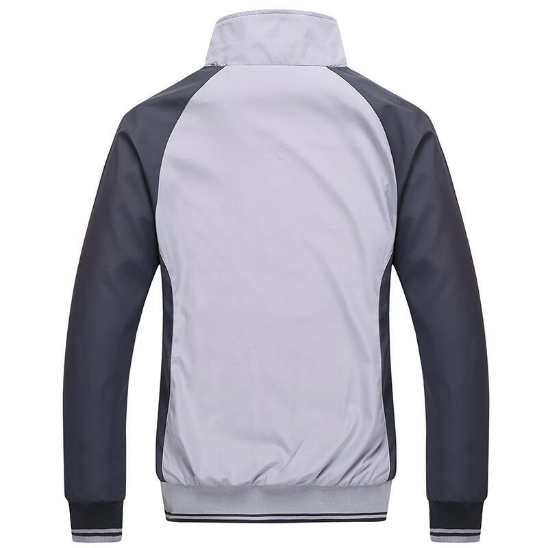 Mężczyźni odzież sportowa nowa wiosna jesień dres 2 sztuka zestawy strój sportowy kurtka + spodnie dres Sweatsuit męskie modny nadruk odzież rozmiar L-5XL