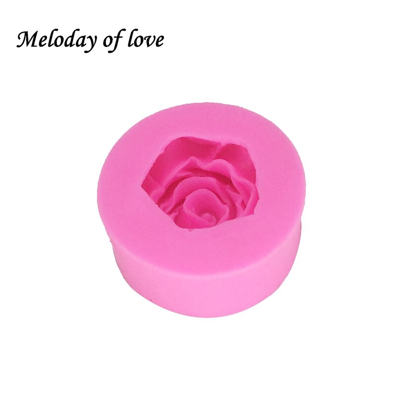 Flower Sugarcraft Silicone Mold Rose Fondant Forms Baking Chocolate Mold Cake Decorating Tools Resin Clay Mold T1408