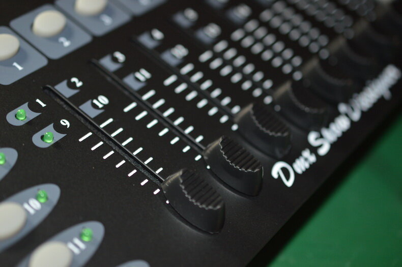 Controlador dmx 192 para luces de escenario, consola dmx 512, equipo de controlador para dj, envío rápido y gratuito