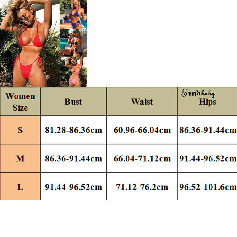 2020 البرازيلي المرأة ملابس سباحة نسائية صغيرة g-سلسلة عالية الخصر ثونغ ضمادة رفع حمالة الساخن مثير ملابس السباحة Mujer