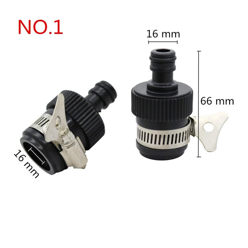 Durable Universal Water Faucet Adapter Plastic Hose Fitting Hose Irrigation Garden Suit For 13-24mm OD Tap