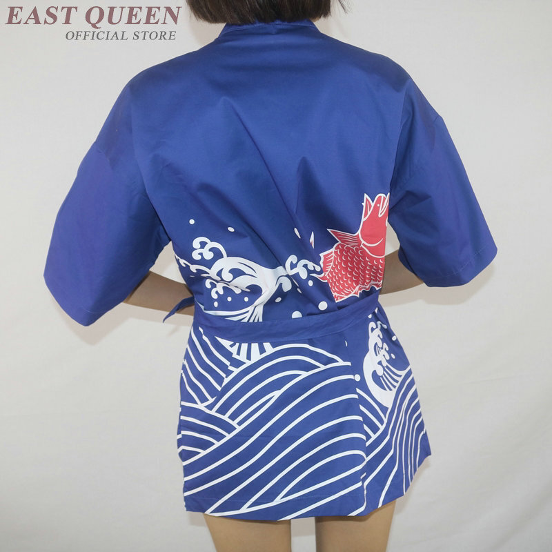 Yukata – cardigan Kimono pour femme, chemise harajuku, style kawaii, chemisier obi haori, streetwear japonais, AE003, 2019