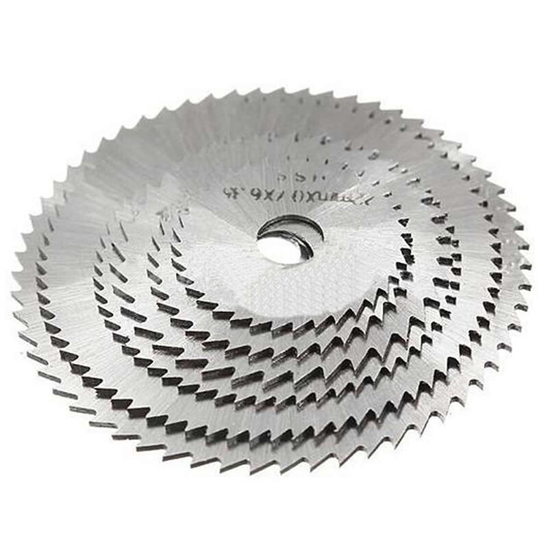 7pcs/set Saw Blade HSS Stainless Steel Circular Saw Blades Dis For Cutting Wood PVC Pipe For Dremel Rotary Mar10-0