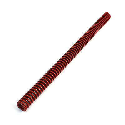 Red Chromium Alloy Mould Flat Wire Compression Spring 20x10.5x300mm