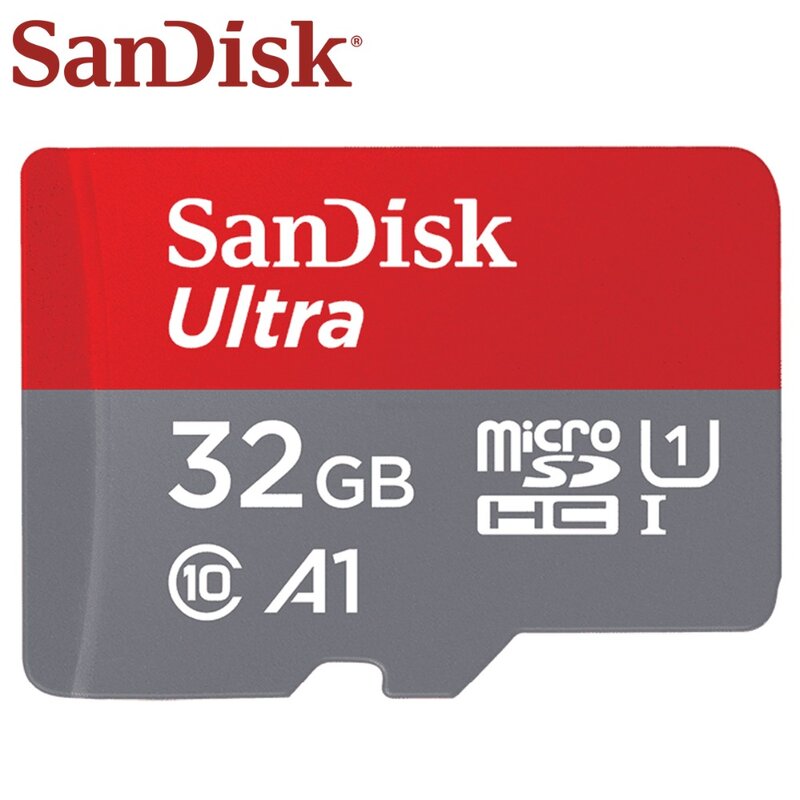 Sandisk 마이크로 sd 카드 16g 32g 64g 128g c10 u1 a1 메모리 카드 마이크로 tf 플래시 카드 sdxc sdhc 속도 98 메터/초 전화 컴퓨터