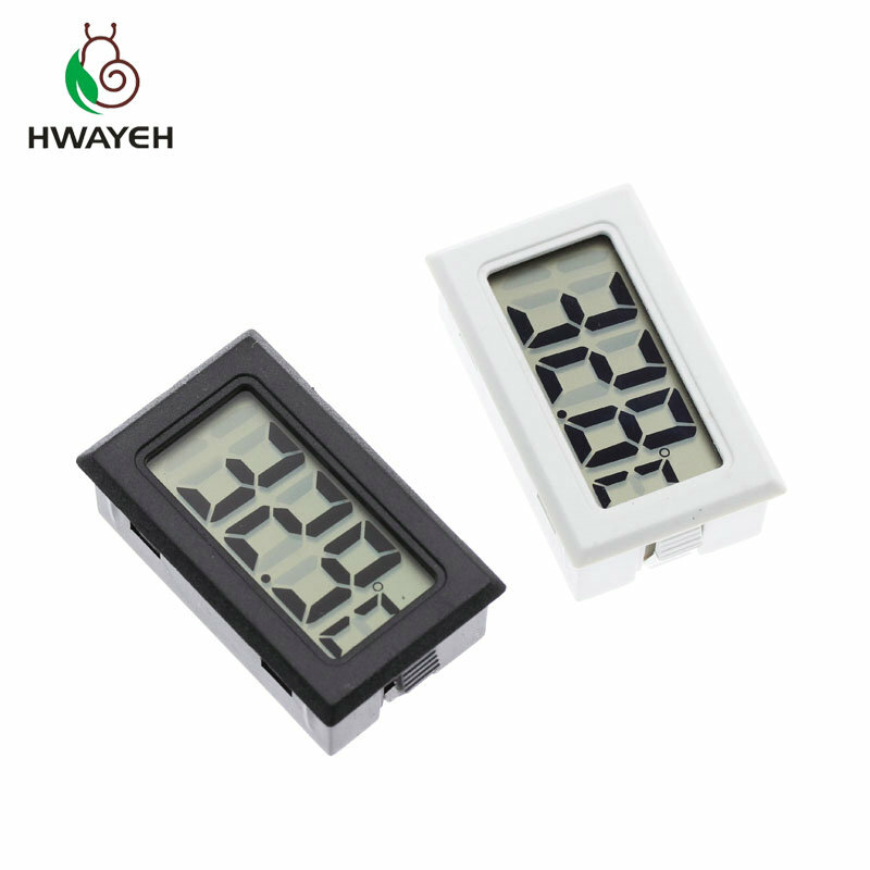 冷蔵庫用デジタル温度計,温度50〜110度用LCD温度計