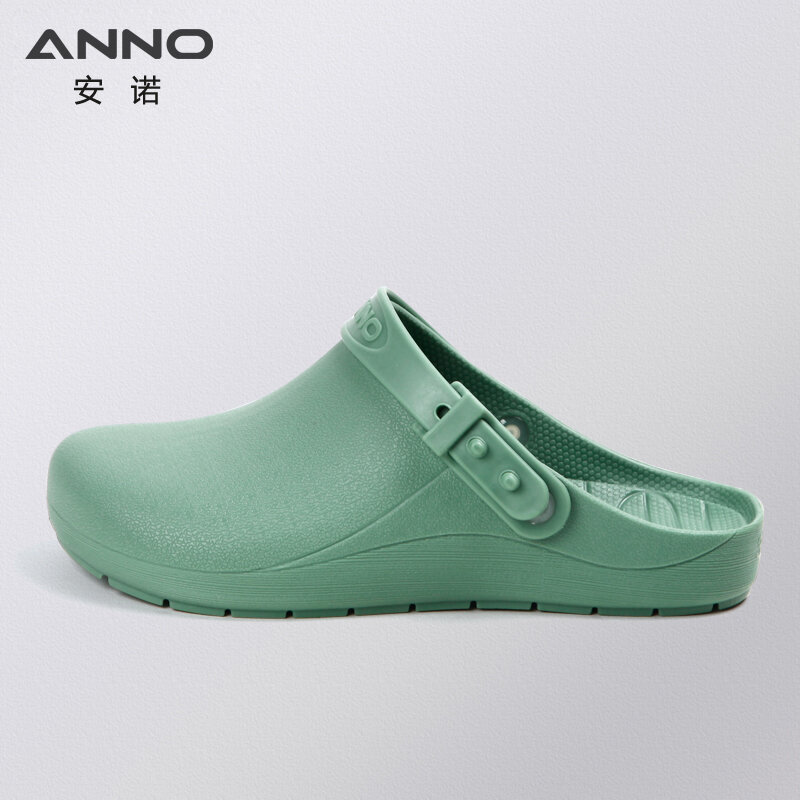 Anno-男性と女性のための着用可能な靴,医師と看護のための靴,歯科医院のための下駄,ストラップ付きの作業靴,tpe