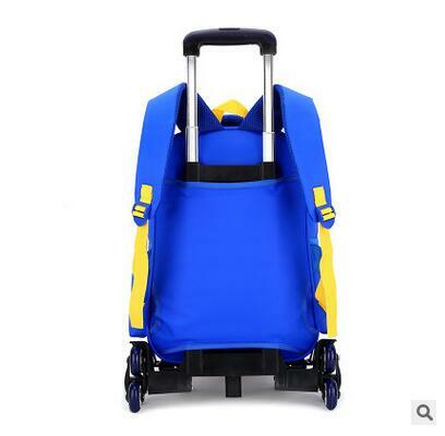ZIRANYU-mochila con ruedas para niños, morral escolar con ruedas, bolsa con ruedas