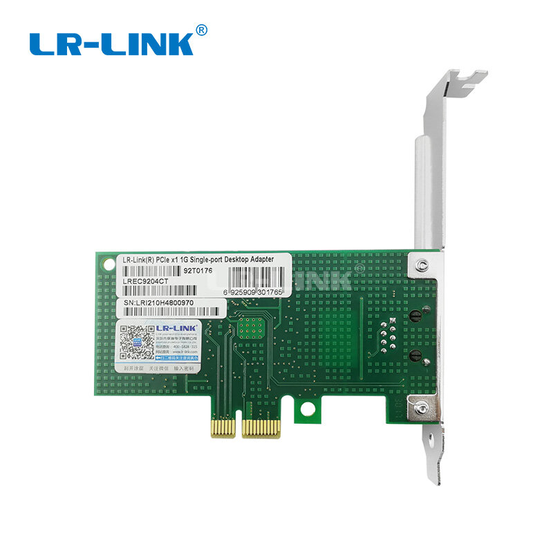 LR-LINK 9204CT Gigabit PCI-Thể Hiện Với Chipset Intel I210-T1 Ethernet Mạng RJ45 Cổng Máy Chủ LAN Bộ Điều Khiển Adapter NIC