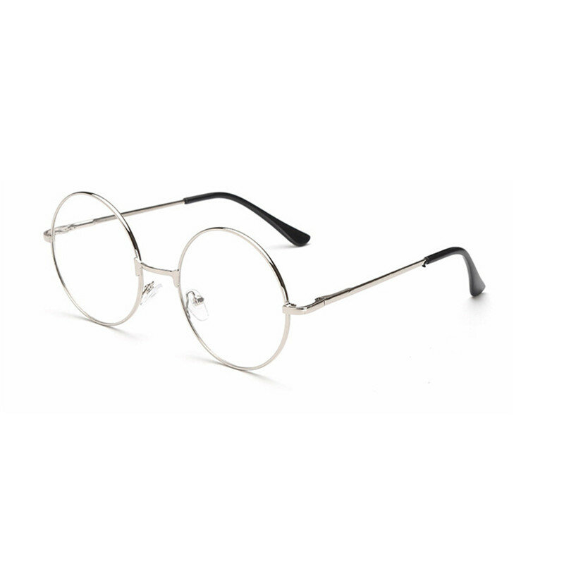 Zilead rétro rond myopie lunettes femmes & hommes métal clair Verres à courte vue lunettes degré-1.0-1.5-2.0-2.5-3.0-3.5-4.0--