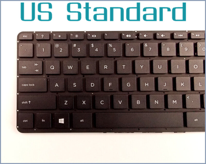 ภาษาอังกฤษ Keyboard แป้นพิมพ์สำหรับ HP Pavilion 15-p00 15-p010us 15-p011nr 15-p020us 15-p021cy 15-p021nr 15-p100dx แล็ปท็อป