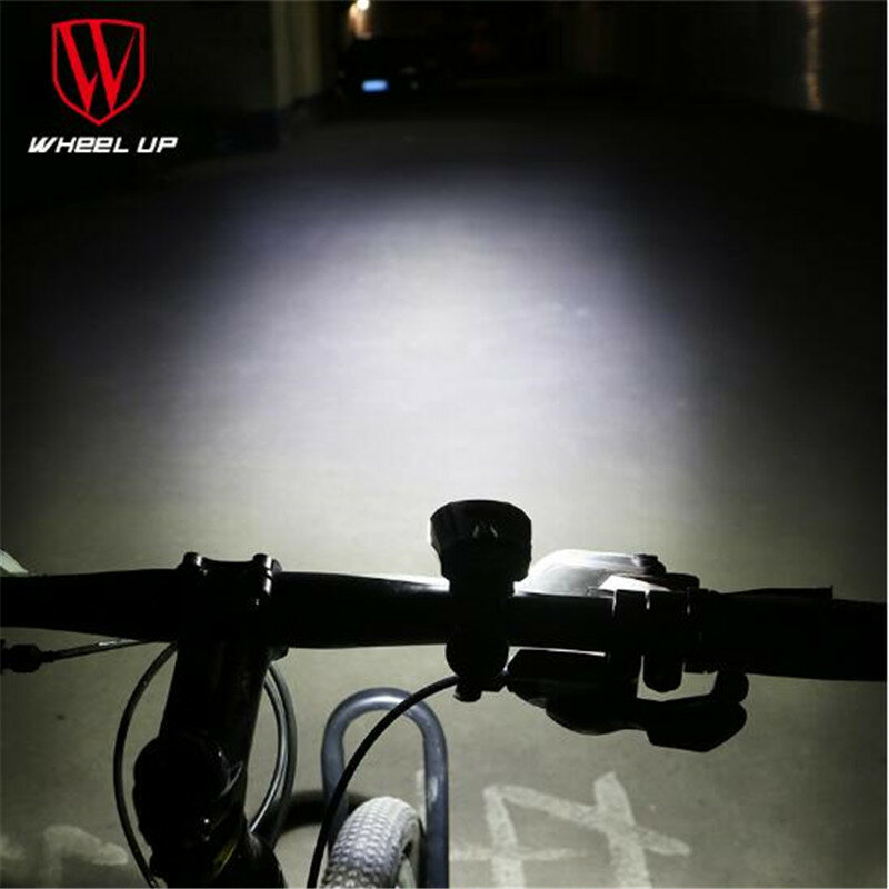 Roue haute vélo lumière professionnel 1600 Lumens vélo chargeur portable léger étanche USB Rechargeable vélo lampe de poche bic