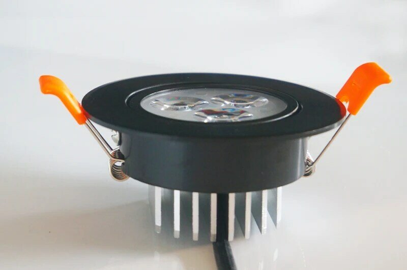 Corpo nero HKOSM faretto da incasso a LED dimmerabile bianco caldo bianco freddo illuminazione da incasso a LED Downlight a LED da 2.5 pollici