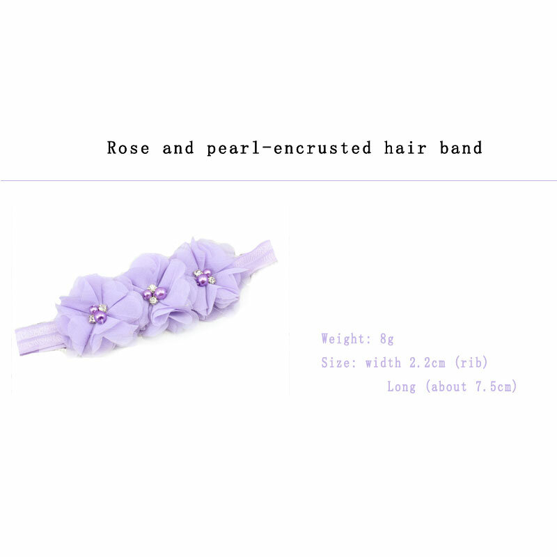 Neue Band Baby Haar Bänder Newborn Nähen 3D Blume Drei Blumen Haarband Mädchen Headwear Stirnband Kinder Haar Zubehör