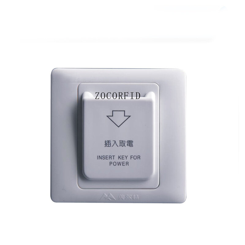 86X86mm Hotel to take power switch, power-saving switch,  AC-220V 30A  with matching card to take power