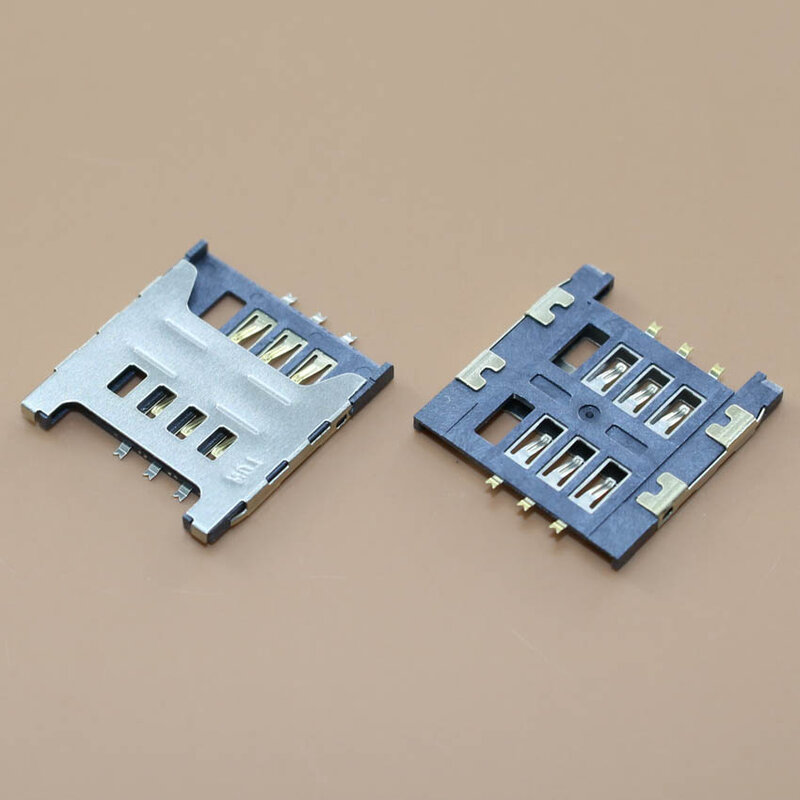 Yuxi soquete para cartão sim de peças de reposição para samsung gt e1200m e1200 icio i939d i939i