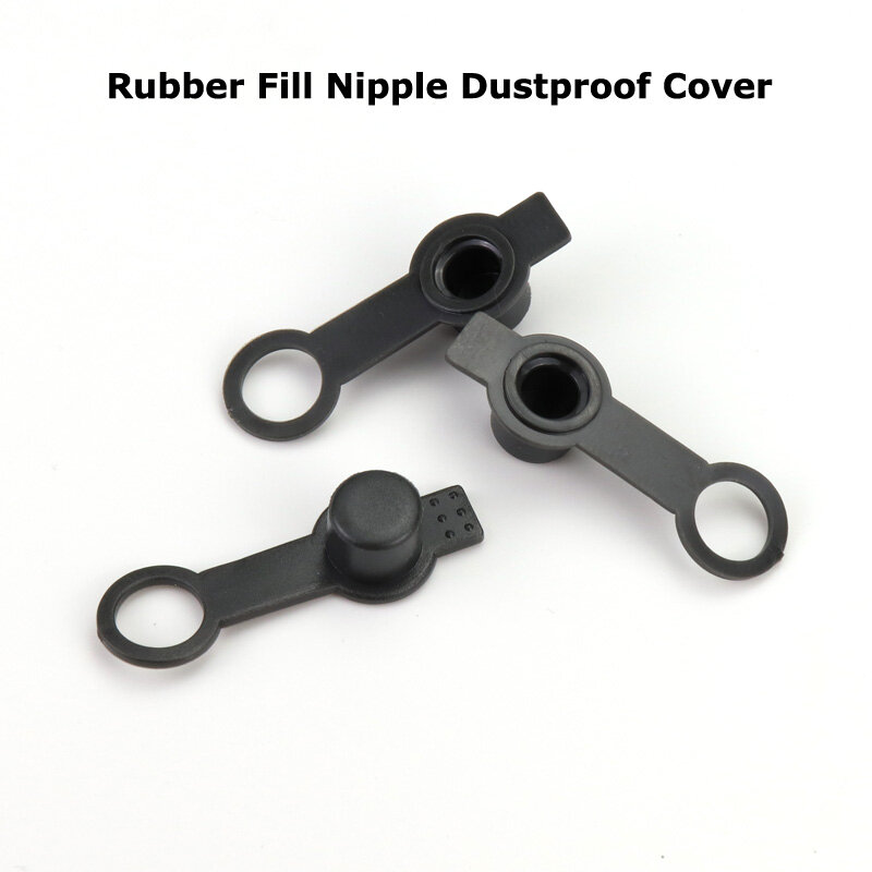 A Lot Of 3PCS New HPA Air Tank Regulator Rubber Fill Nipple Male Foster Quick Disconnect Dustproof Covers