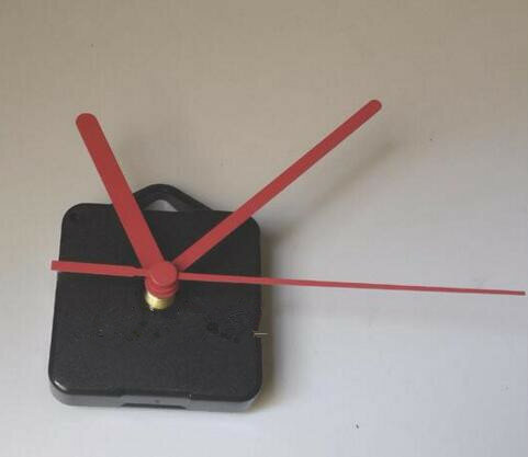 Mécanisme d'horloge à Quartz, pièces de réparation, vert, noir, orange, rose, 10 ensembles