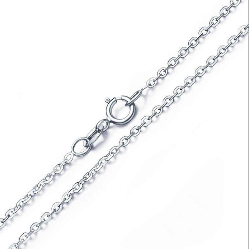 Женское ожерелье из серебра 925 пробы с муассанитом, 18 к