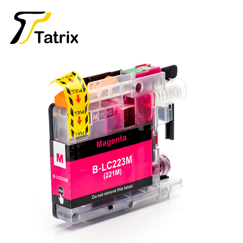 Tatrix-ブラザーMFC-J4420DW/j4620dw/j4625dw/j480dw/j680dw/j880dw/j880dwプリンターと互換性のあるチップlc223 lc221インクカートリッジ
