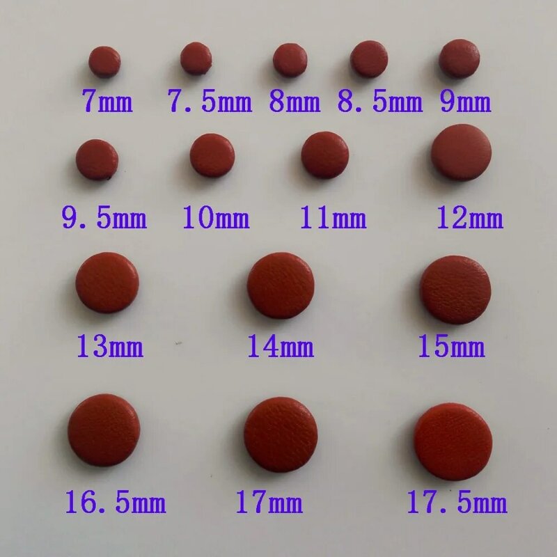(30 Pieces/Lot) 7.0mm 9mm To 17.5mm Individual Saxophone Pads In Saxophone Repair Accessories