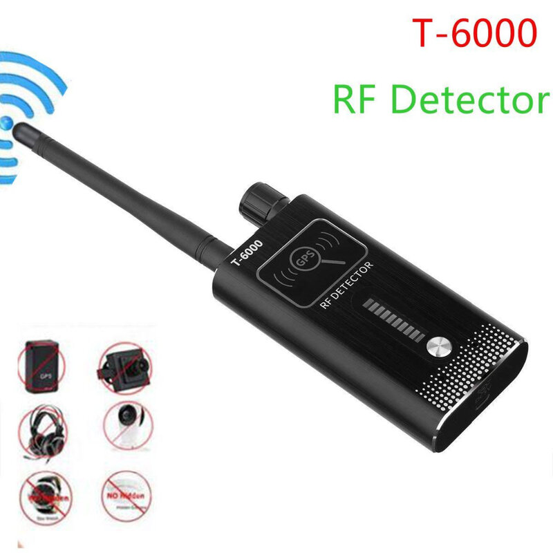 Lente de señal GPS antiespía, rastreador RF, WIFI, GSM, Detector de insectos, T-6000, 2G, 3G, 4G, nuevo