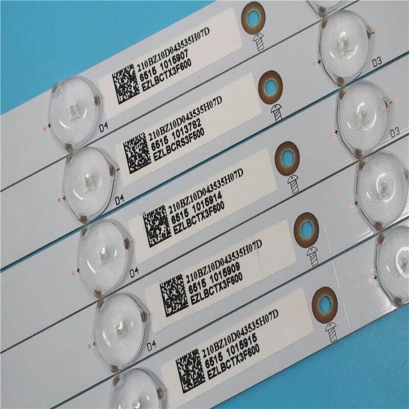 Tira de luces LED de retroiluminación, accesorio para Philips 43 TV GJ-2K16-430-D510-V4 LB43003 V0 _ 02 LB43101 43PFS4131 43PFS5531 43PUT4900 TPT430US TPT430H3