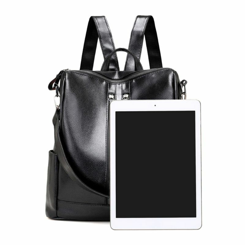 1 шт. Модный женский рюкзак с защитой от кражи, школьный кожаный рюкзак для девочек, популярная дорожная сумка на плечо